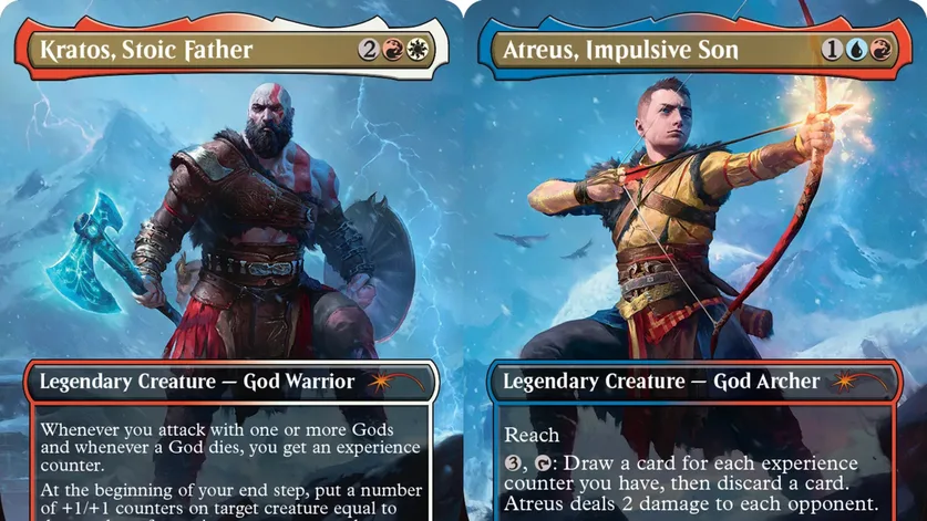 Superdrop MTG + PlayStation: conheça os pacotes com Kratos, Ellie, Jin Sakai e mais