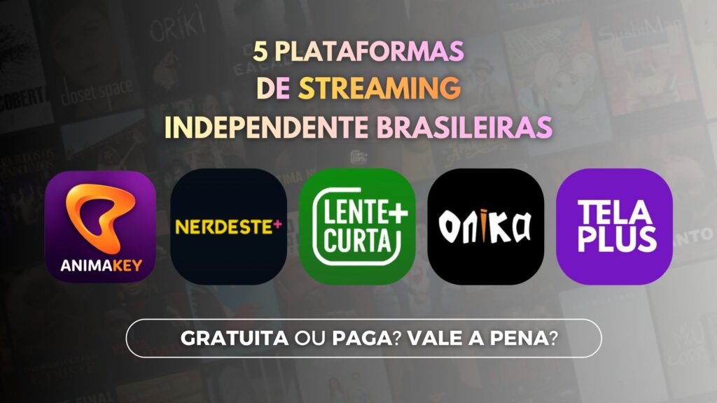 Conheça 5 plataformas de streaming independente brasileiras